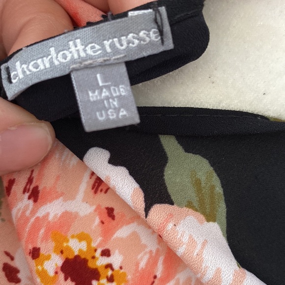 Charlotte Russe floral kimono - Picture 3 of 3